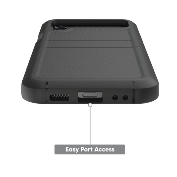 NEW Samsung Galaxy Z Flip4 5GBlack Rugged Phone Case - Picture 7 of 7